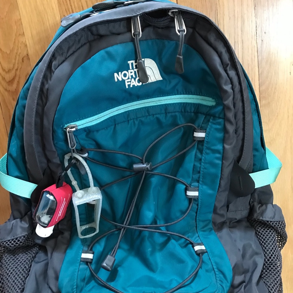 North Face Teal Backpack